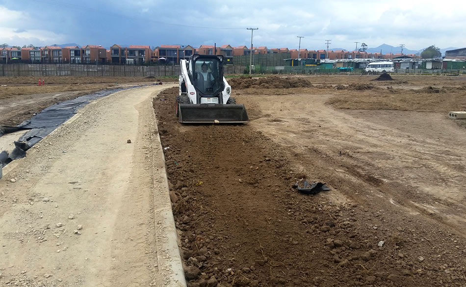 Construcción de cicloruta Castaño – Ficus