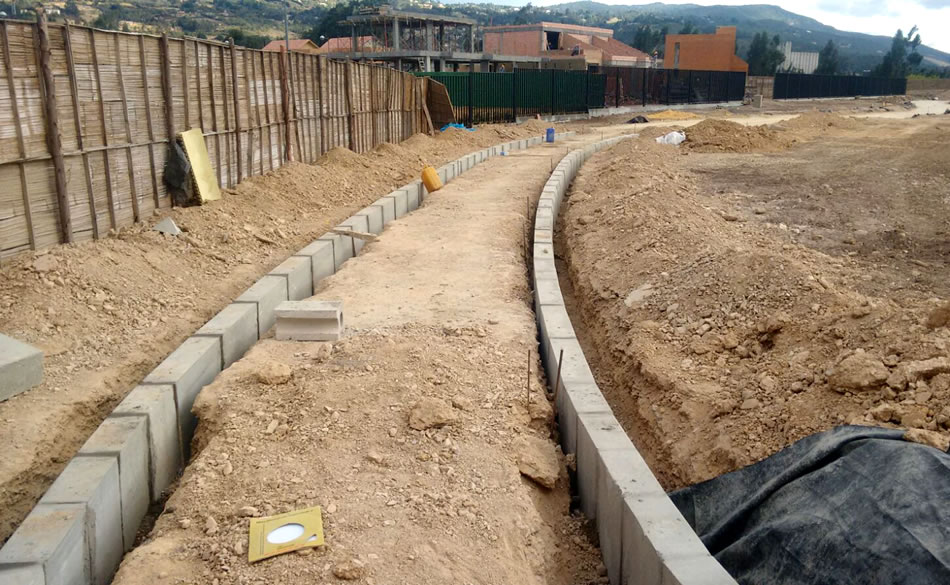 Construcción de cicloruta Castaño – Ficus