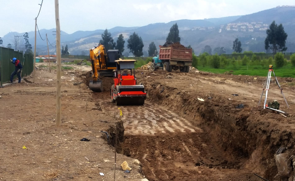Construcción de cicloruta Castaño – Ficus