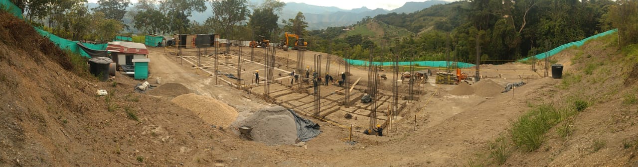 Avance obra cimentación