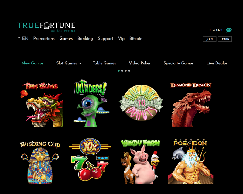 Truefortune Casino Online - Un Destino de Juegos de Primera Línea en España